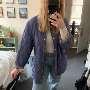 Vintage Burberry Quilted Coat